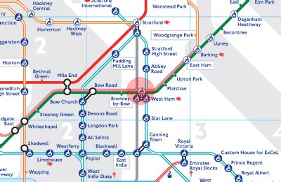 nearest tube station to west ham united